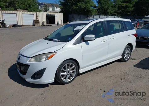 2014 Mazda Mazda5 Touring из США, поврежденный, VIN JM1CW2CLXE0163243